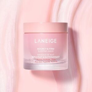 LANEIGE Bouncy + Firm Radiance Boosting Sleeping Mask NIB 60 ml / 2.0 fl oz